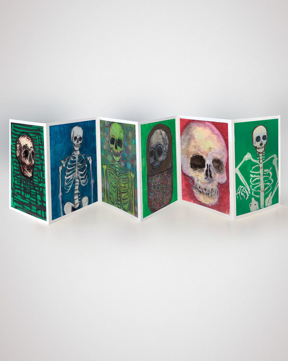 Skeletons - Six-piece concertina