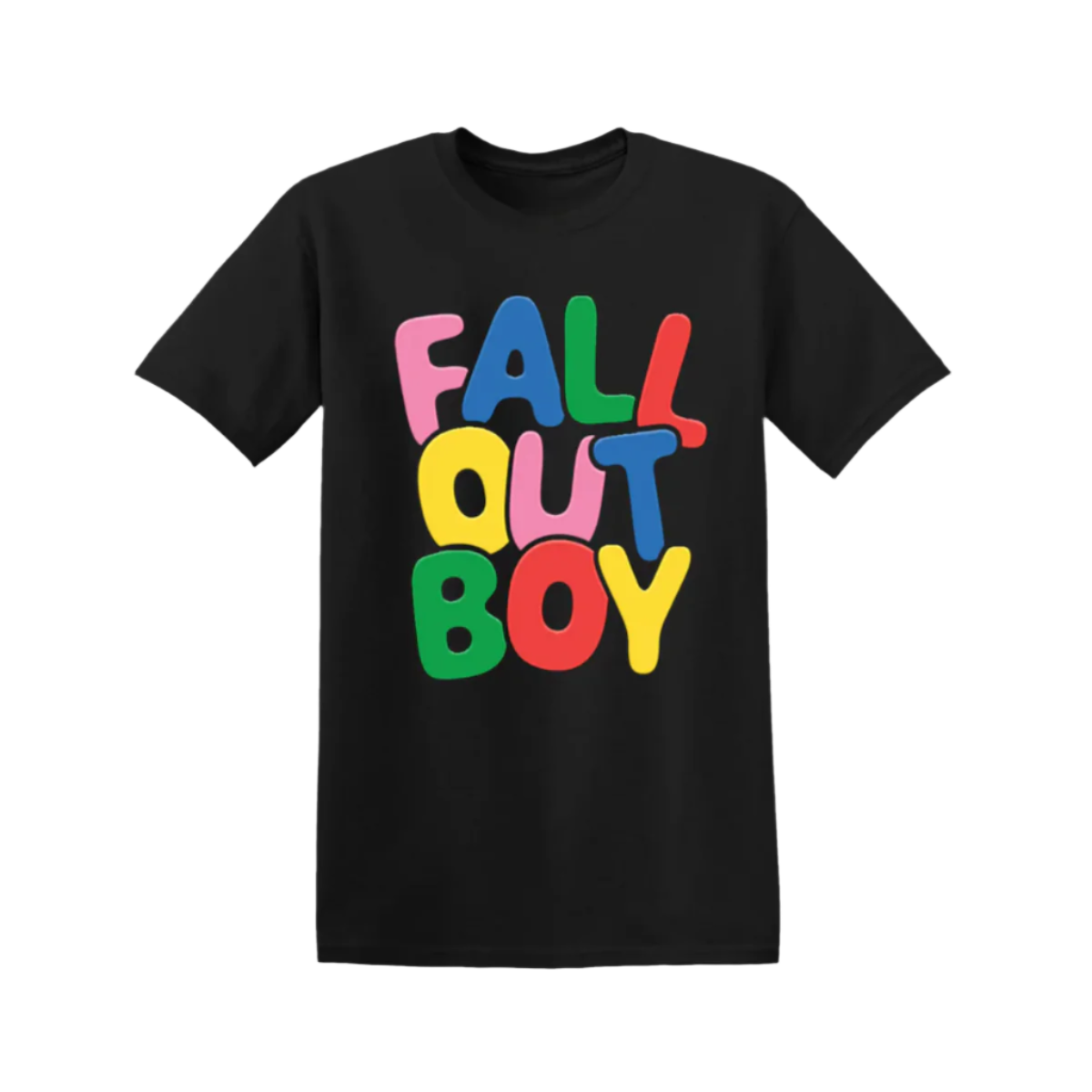 BUBBLE LOGO - Black T-shirt